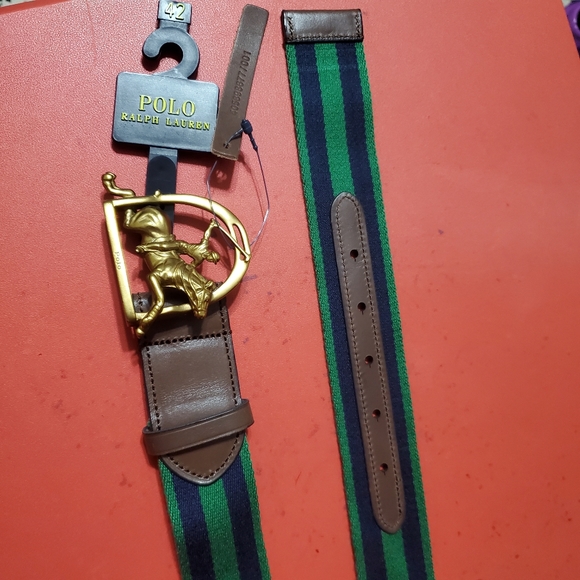 Polo Ralph Lauren EQUESTRIAN STIRRUP BELT BUCKLE - Picture 2 of 16
